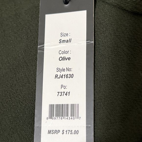 NWT Romeo and Juliet Couture Jacket Womens Size S Olive Parka Hooded Long - Picture 3 of 15